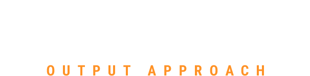 決算フレームワークシートの考え方「アウトプットアプローチ」 OUTPUT APPROACH